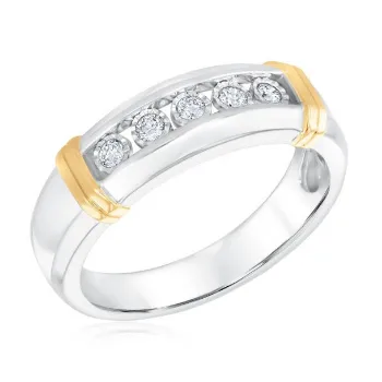Pure White Gold Ring 